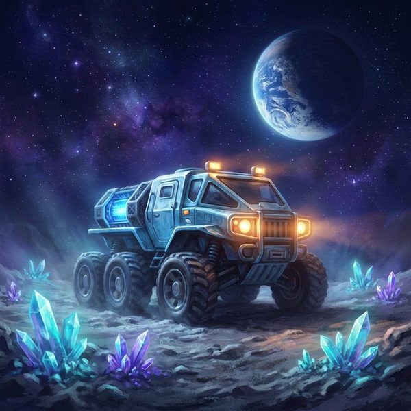 Recon Buggy — Lunar Vehicles #0023